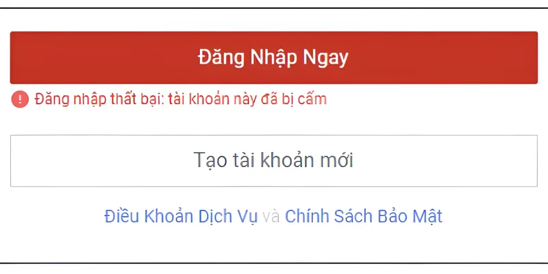 Giải đáp câu hỏi thường gặp về việc bị khóa acc